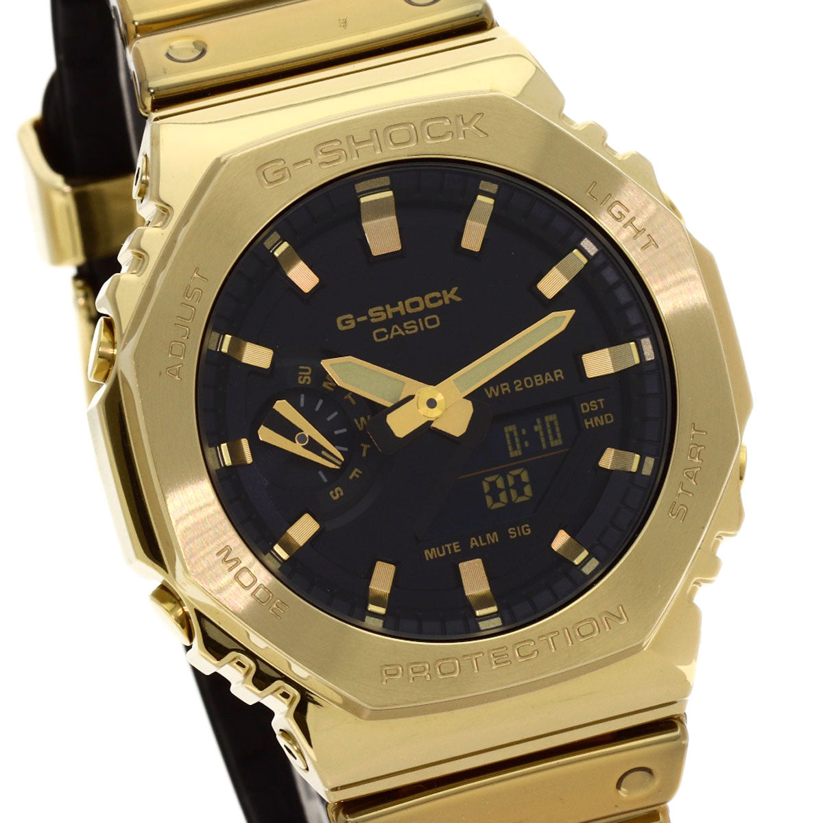 カシオ G ショック FINE METALLIC SERIES GM-2100YMG-9AJF 腕時計 中古