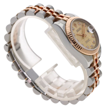 ロレックス 179171G デイトジャスト 10P ダイヤモンド 腕時計 中古 商品画像3