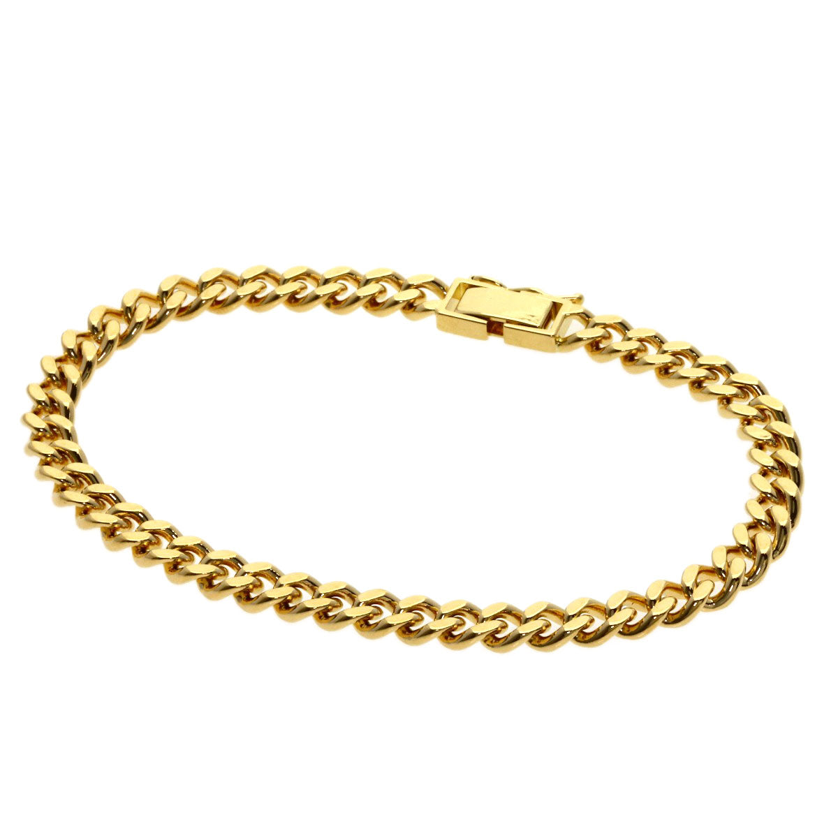 SELECT JEWELRY セレクトジュエリー 喜平 キヘイ 2面 ブレスレット K18YG レディース 中古