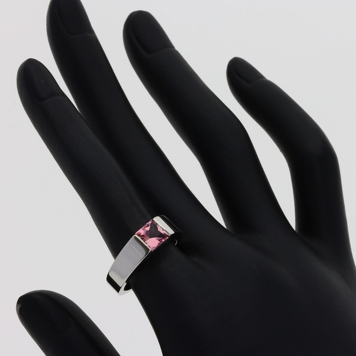 カルティエ タンク ピンクトルマリン #52 リング・指輪 中古 商品画像7