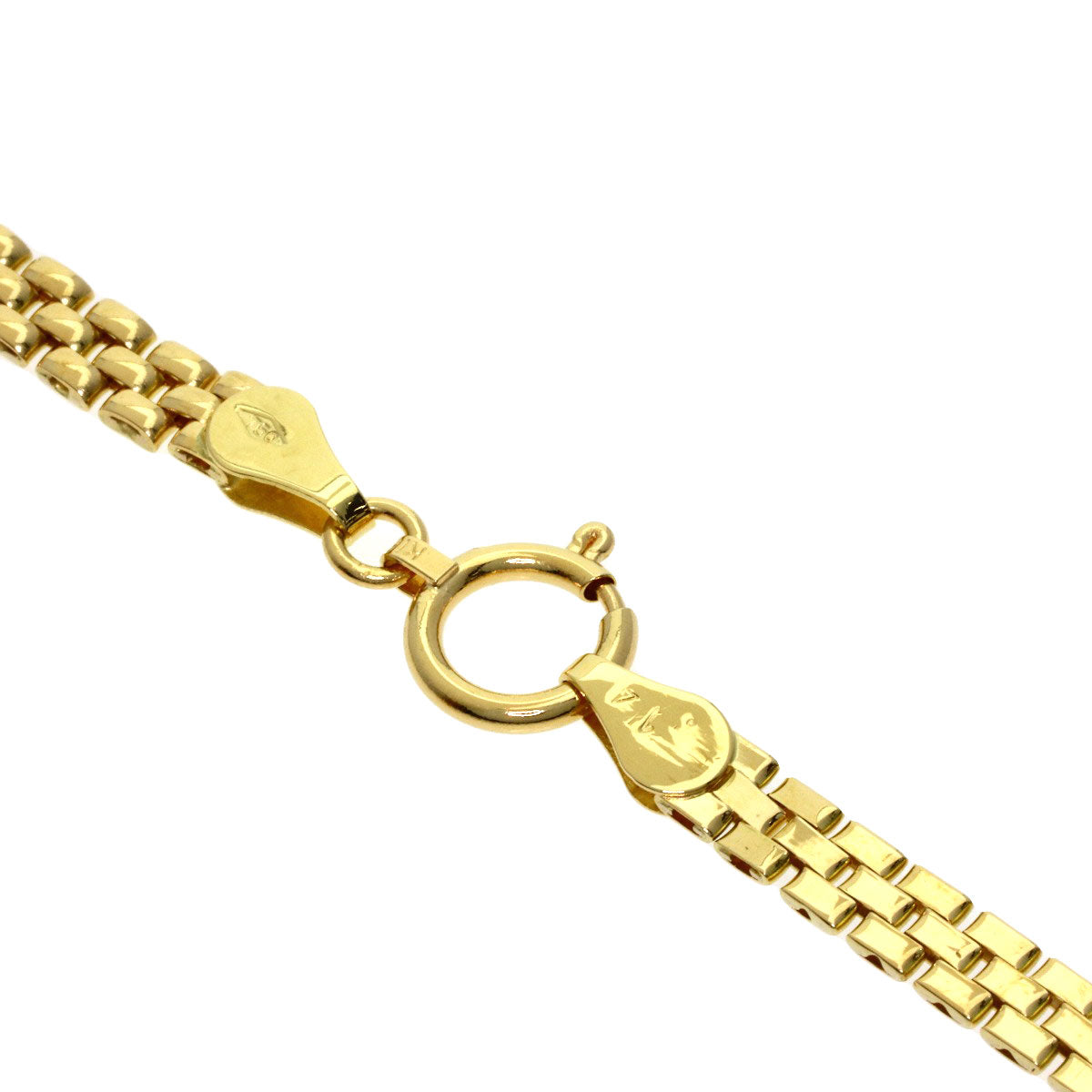 SELECT JEWELRY セレクトジュエリー サンゴ 珊瑚 ダイヤモンド ネックレス K18YG レディース 中古