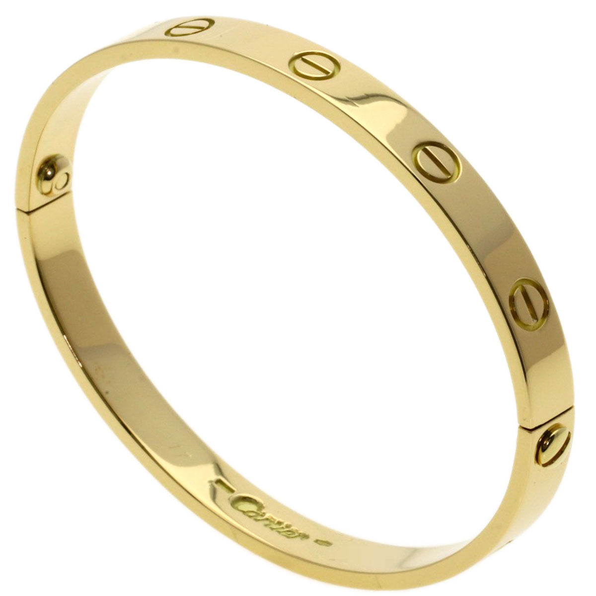 カルティエ ラブブレス ドライバー無し #17 ブレスレット 中古 商品画像3