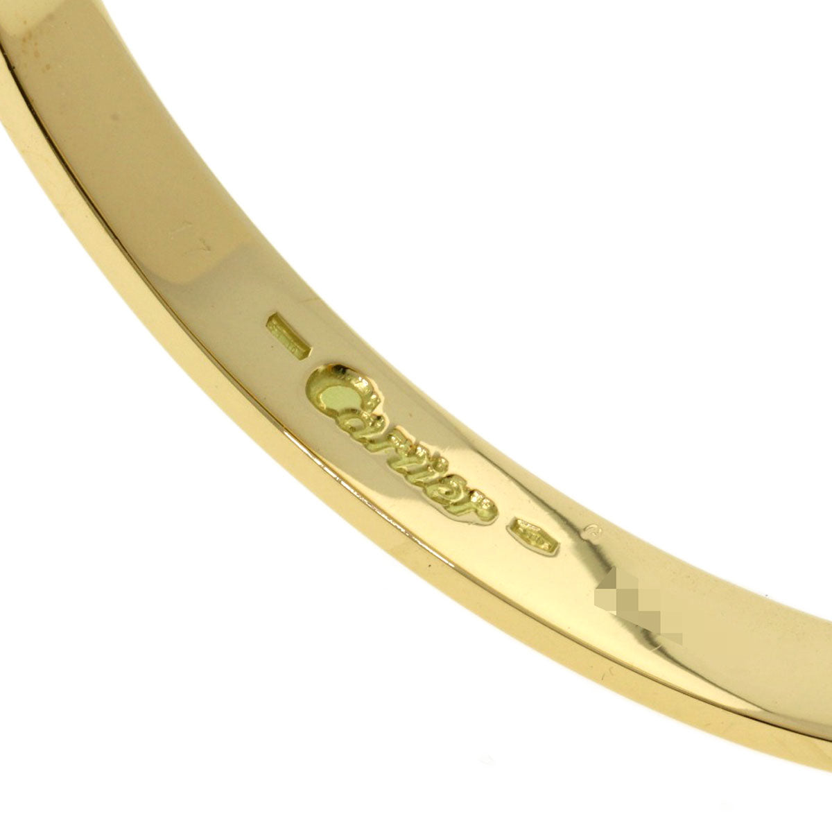カルティエ ラブブレス ドライバー無し #17 ブレスレット 中古 商品画像6