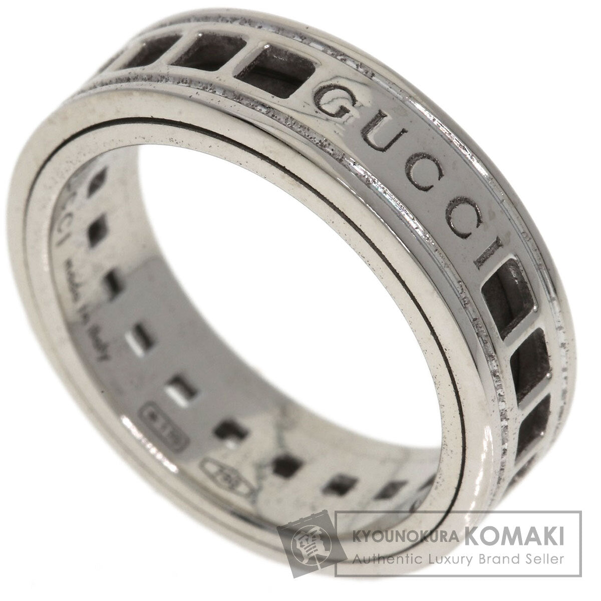 グッチ スクロール #8 リング・指輪 中古 商品画像1
