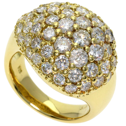 SELECT JEWELRY セレクトジュエリー ダイヤモンド リング・指輪 K18YG レディース 中古