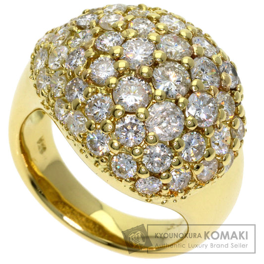 SELECT JEWELRY セレクトジュエリー ダイヤモンド リング・指輪 K18YG レディース 中古