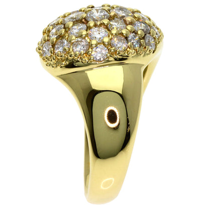 SELECT JEWELRY セレクトジュエリー ダイヤモンド リング・指輪 K18YG レディース 中古