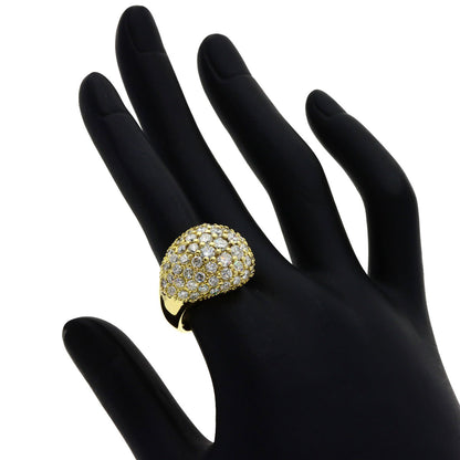SELECT JEWELRY セレクトジュエリー ダイヤモンド リング・指輪 K18YG レディース 中古
