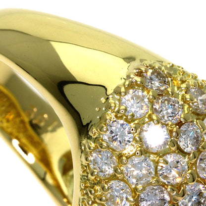 SELECT JEWELRY セレクトジュエリー ダイヤモンド リング・指輪 K18YG レディース 中古