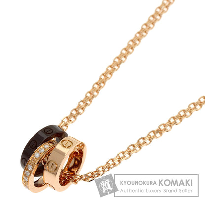 カルティエ ラブ スリーフープ ダイヤモンド ネックレス 中古 商品画像1