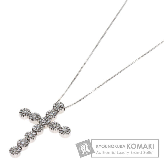 ダミアーニ クリスタルクロス ダイヤモンド ネックレス 中古 商品画像1