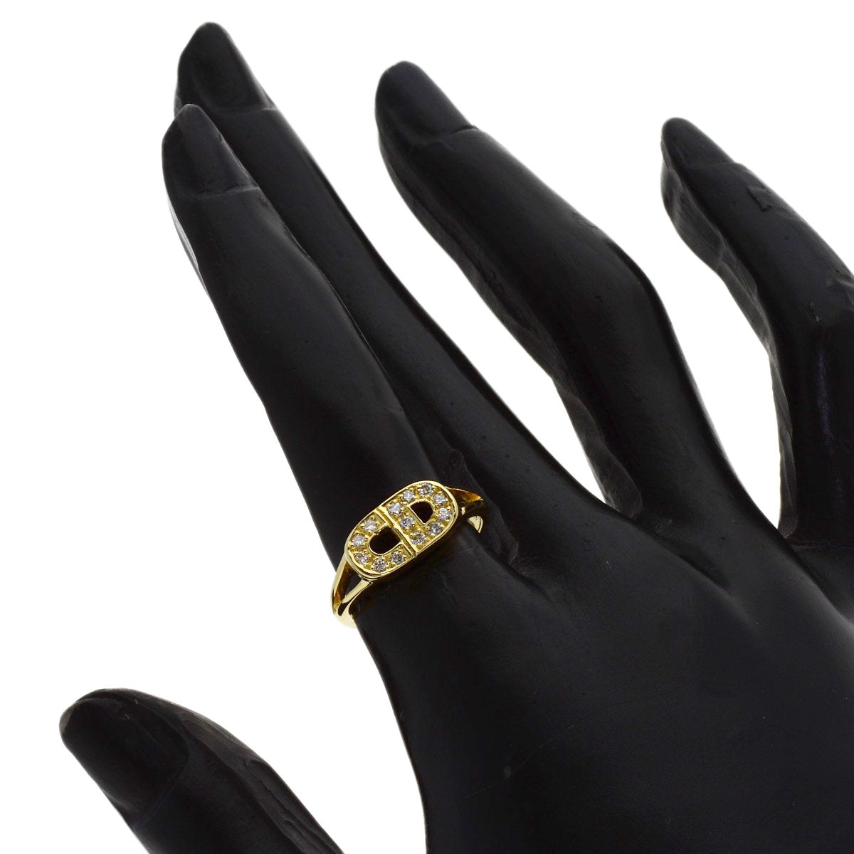 ディオール ロゴ ダイヤモンド リング・指輪 中古 商品画像7