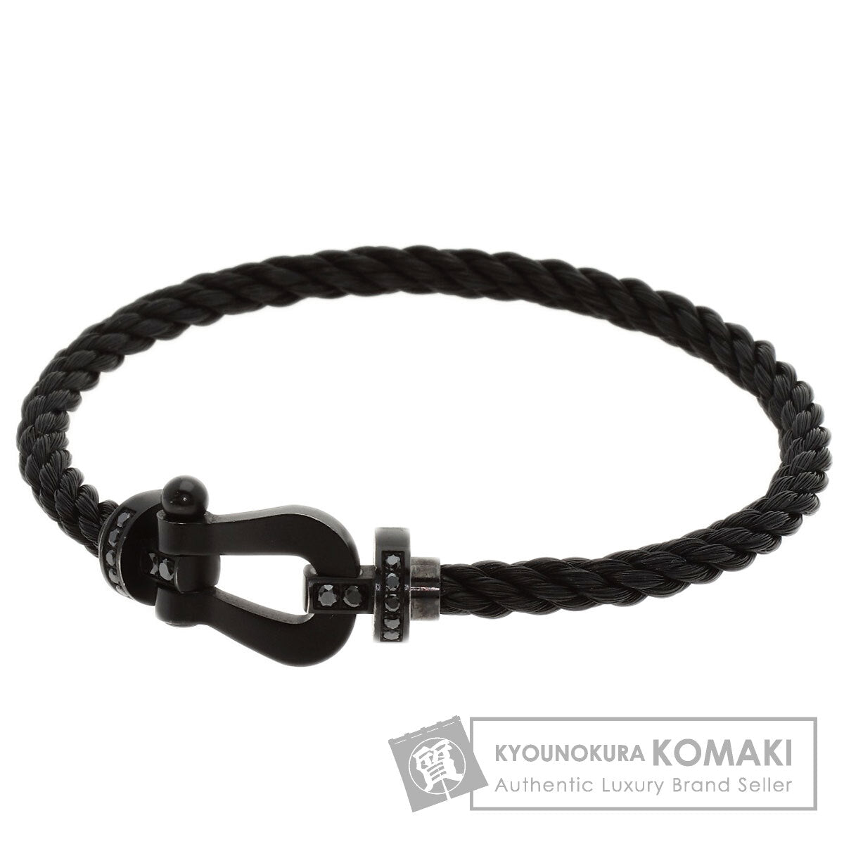 フレッド フォース10 LM ブラック ダイヤモンド #18 ブレスレット 中古 商品画像1