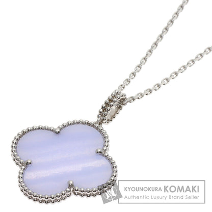 ヴァンクリーフ＆アーペル マジック アルハンブラ カルセドニー ネックレス 中古 商品画像1