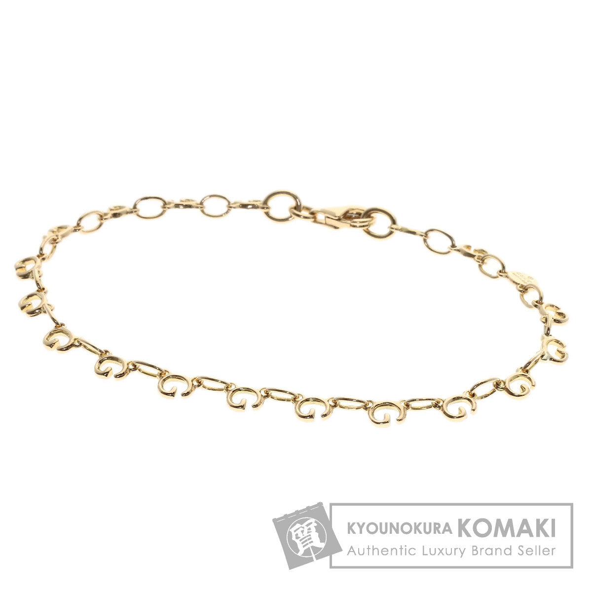 グッチ Gロゴ ブレスレット 中古 商品画像1