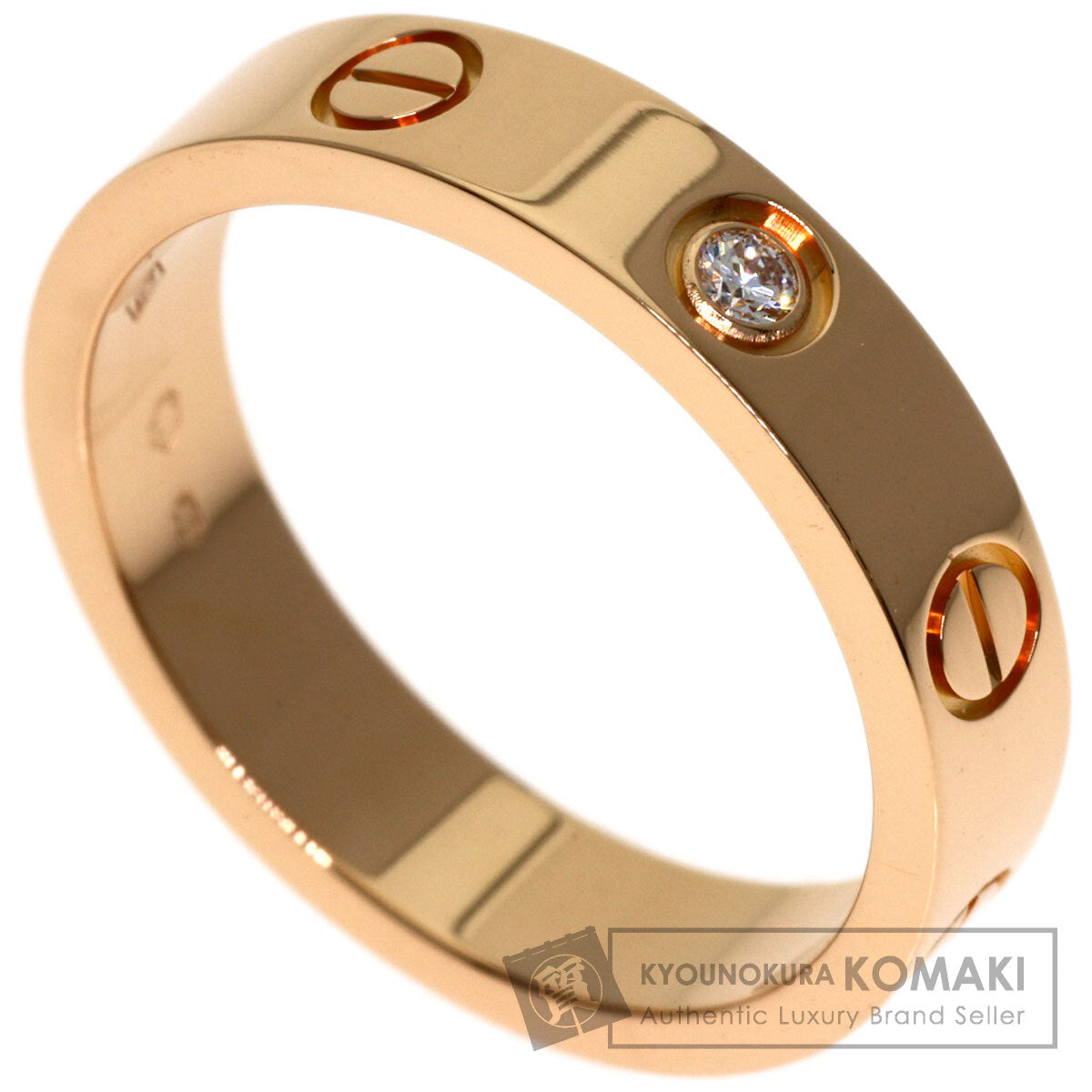 カルティエ ミニラブリング 1P ダイヤモンド #50 リング・指輪 中古 商品画像1