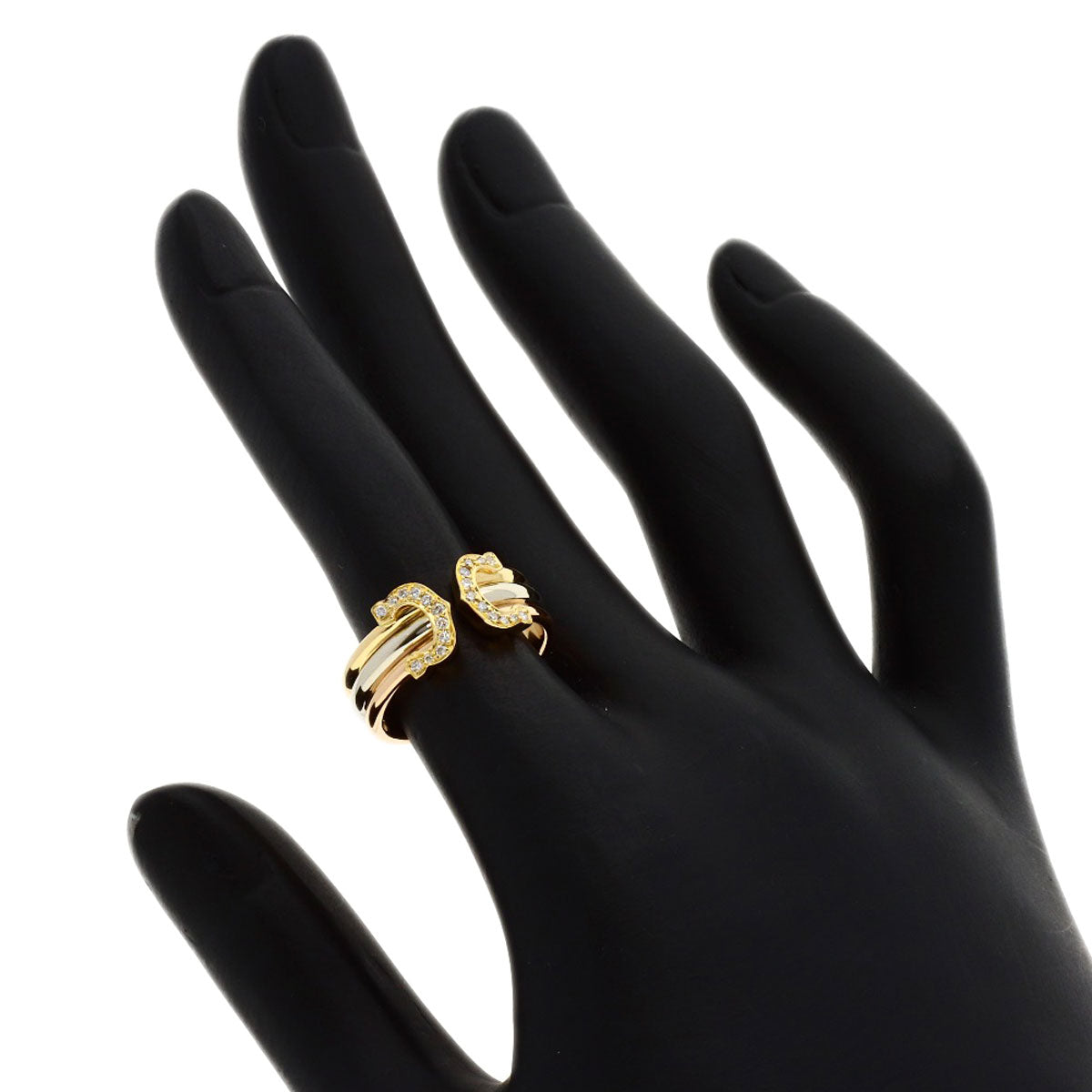 カルティエ 2C SM ダイヤモンド #48 リング・指輪 中古 商品画像8