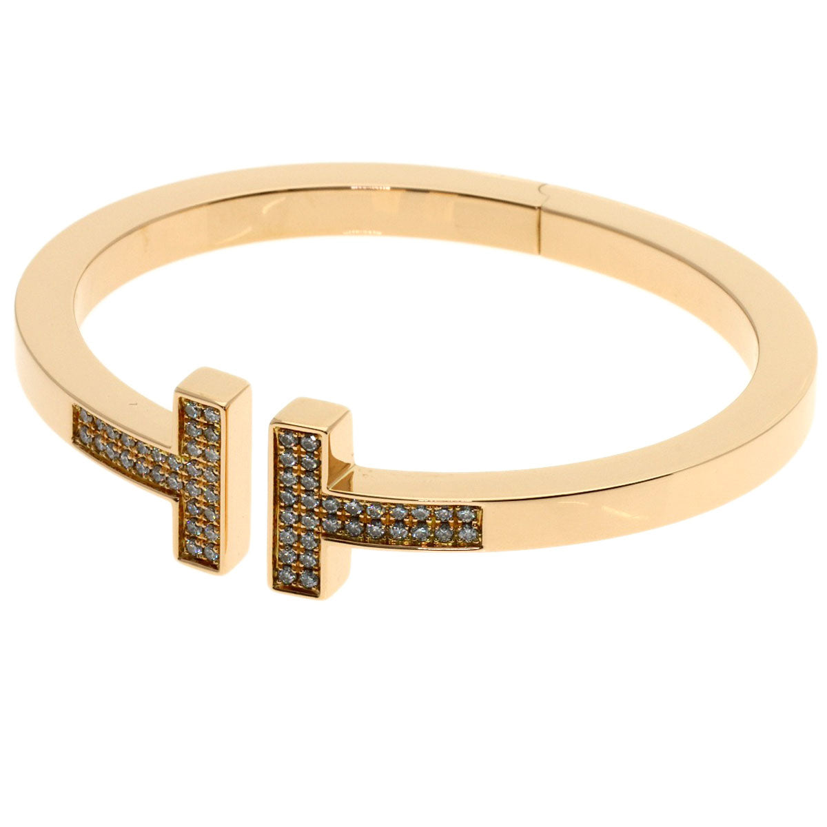 ティファニー T スクエア ダイヤモンド ブレスレット 中古 商品画像2