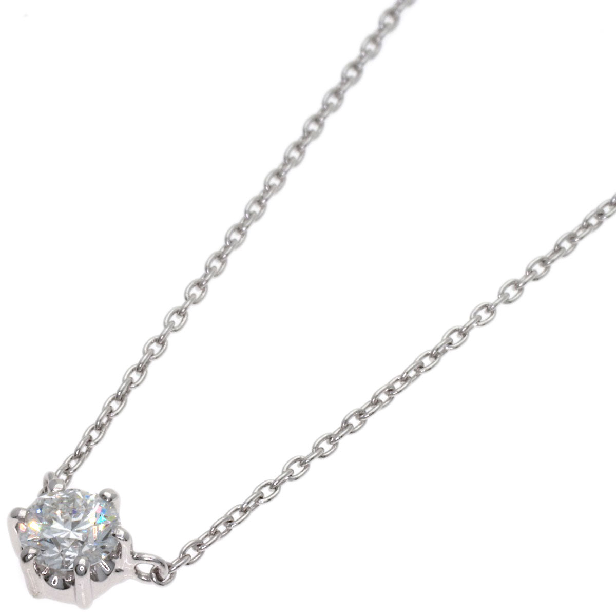 タサキ ソリティア ダイヤモンド ネックレス 中古 商品画像2
