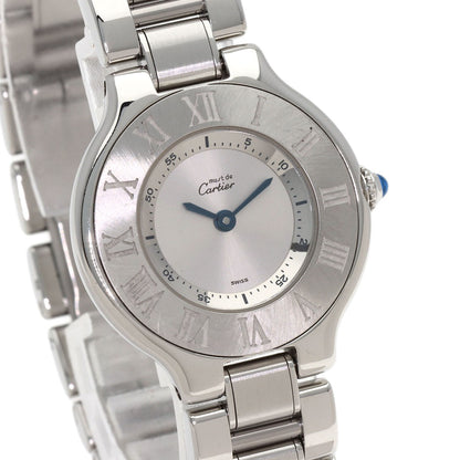 カルティエ W10109T2 マスト21 SM 腕時計 中古 商品画像5