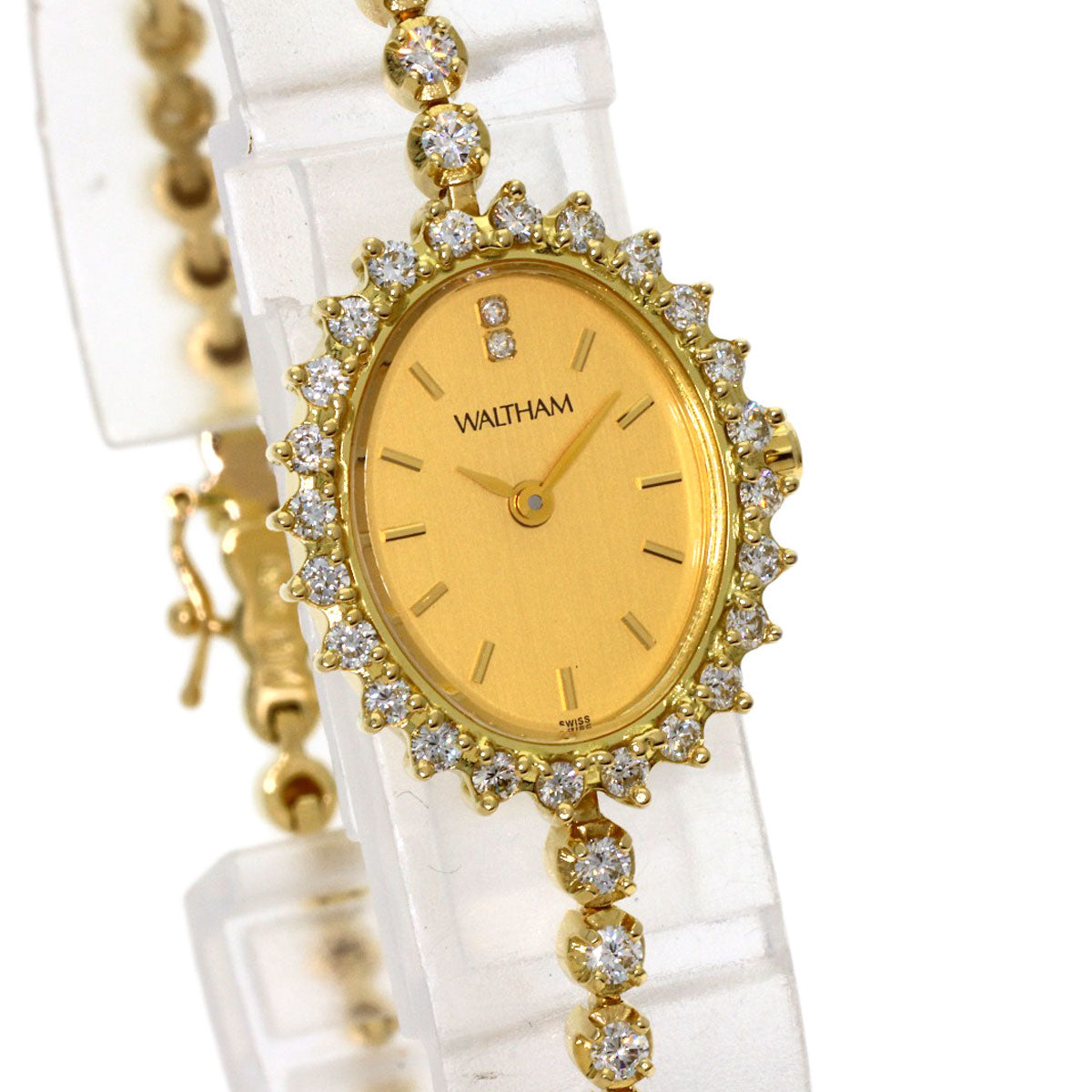 ウォルサム 95530.52 ドレスウォッチ ダイヤモンド 腕時計 中古 商品画像5
