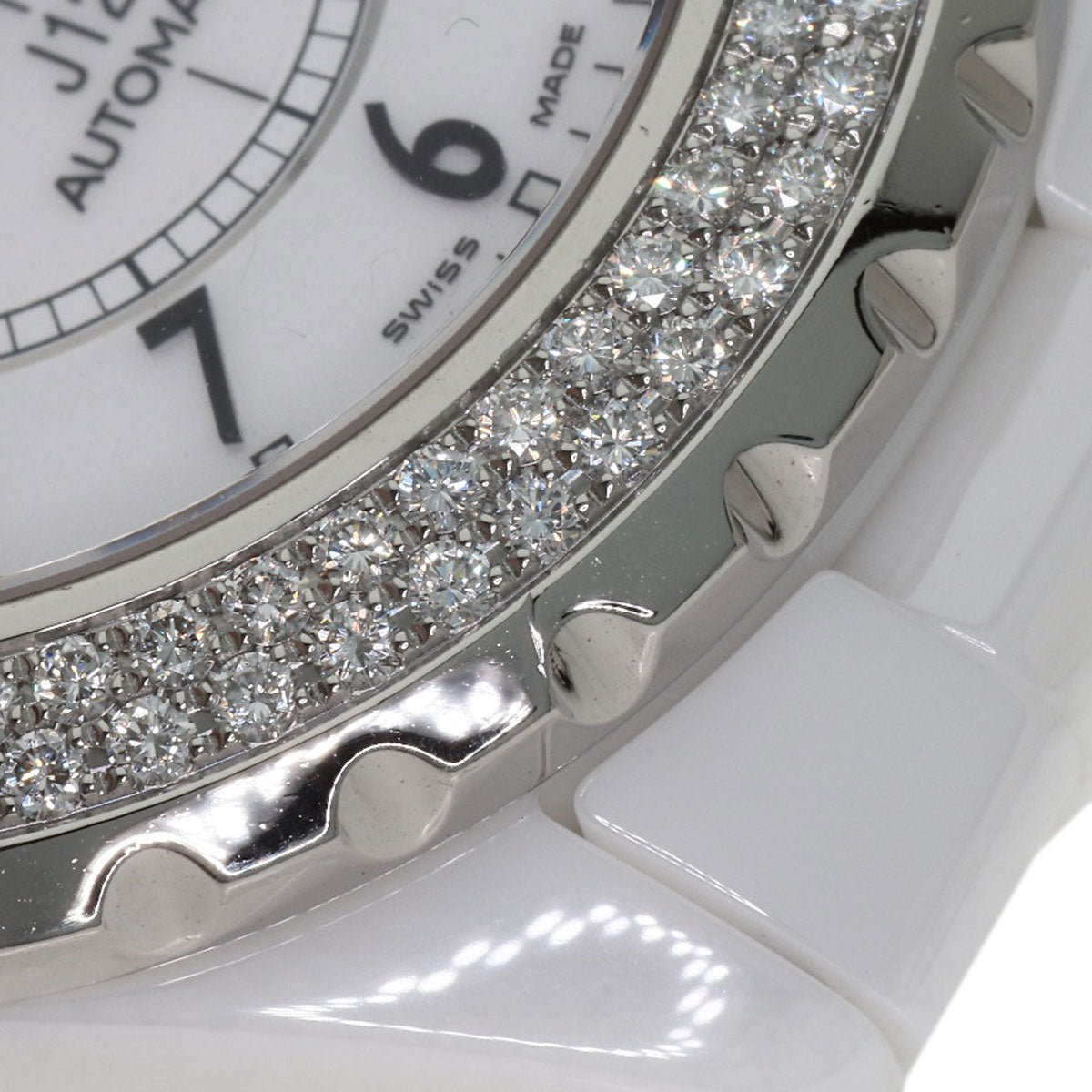 シャネル H0969 J12 38mm ダイヤモンドベゼル 腕時計 中古 商品画像9