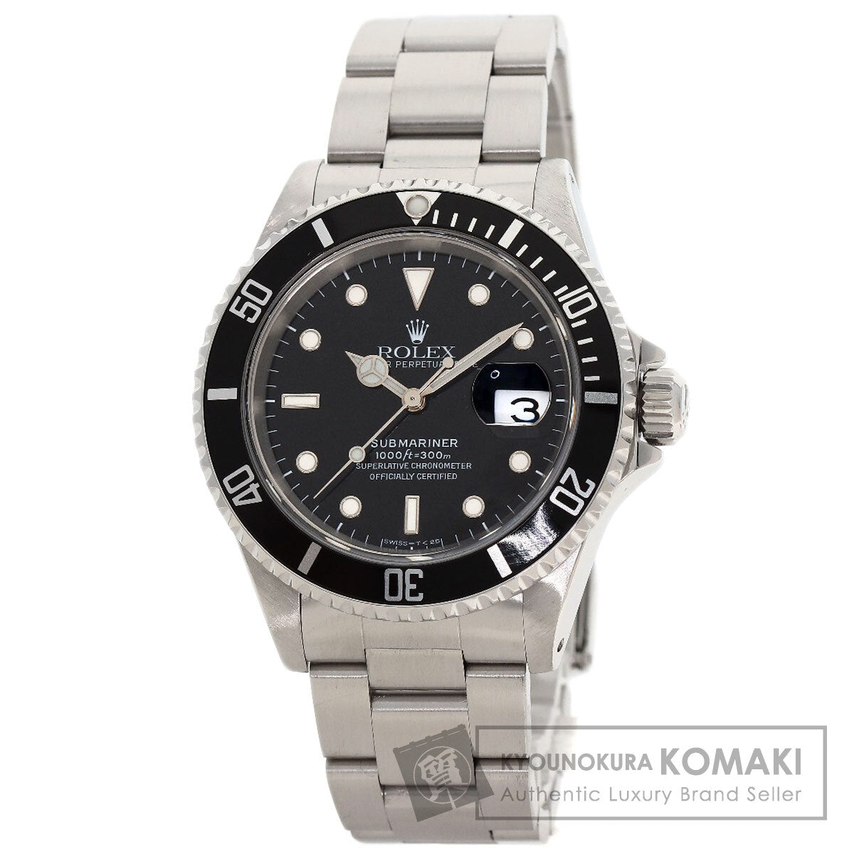 ロレックス 16610 サブマリーナ デイト 腕時計 中古 商品画像1