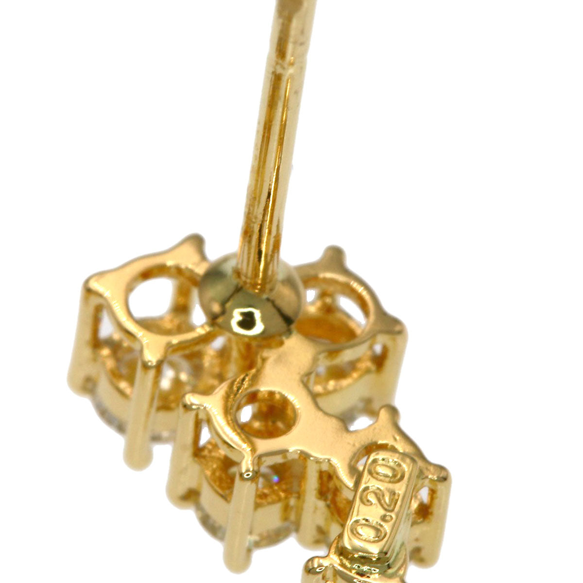 タサキ ダイヤモンド ピアス 中古 商品画像6