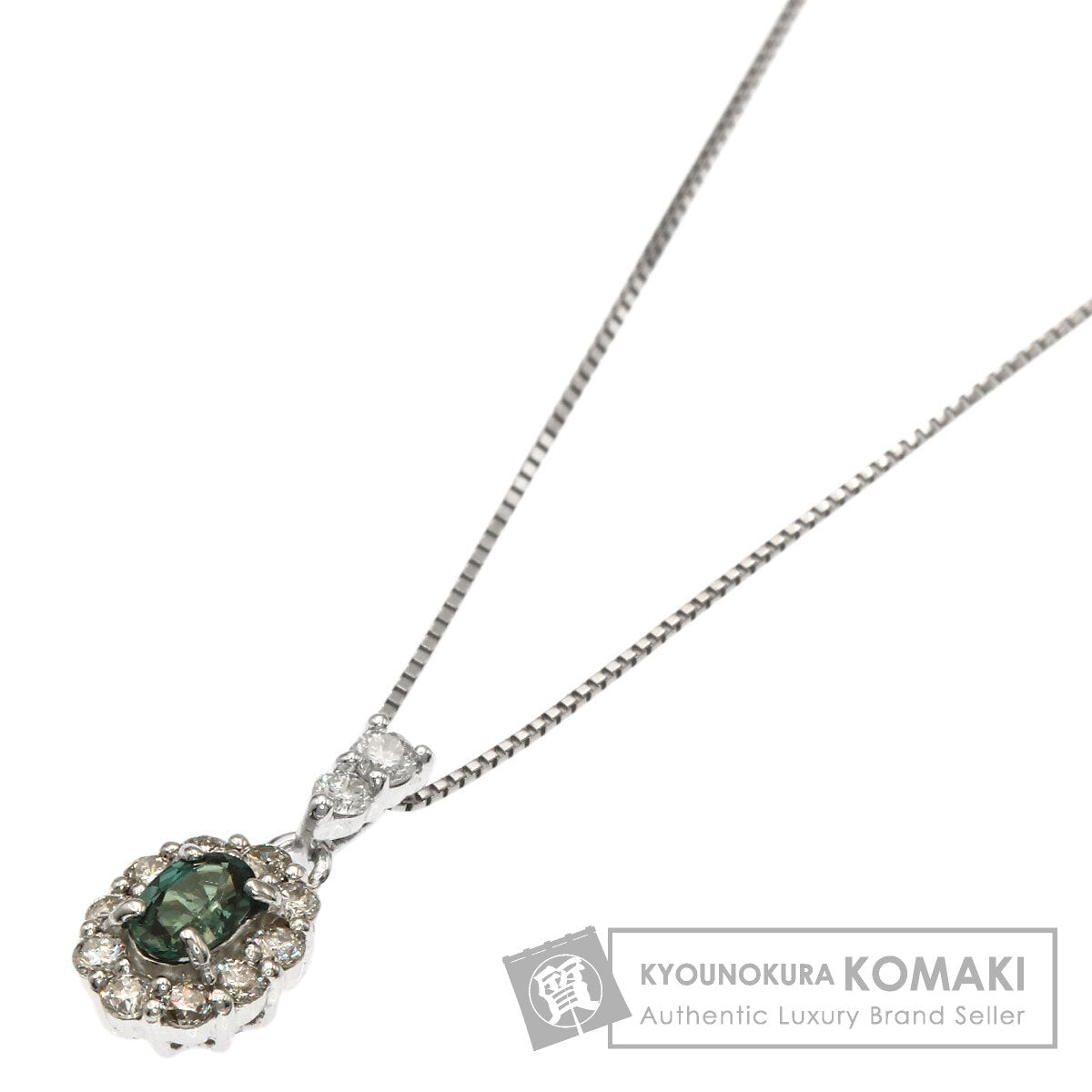 セレクトジュエリー アレキサンドライト ダイヤモンド ネックレス 中古 商品画像1
