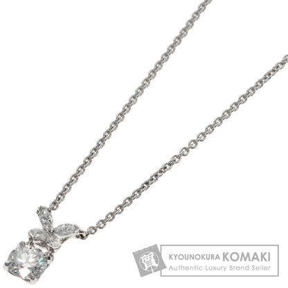 グラフ クラシック バタフライ ラウンドブリリアントカット ダイヤモンド ネックレス 中古 商品画像1