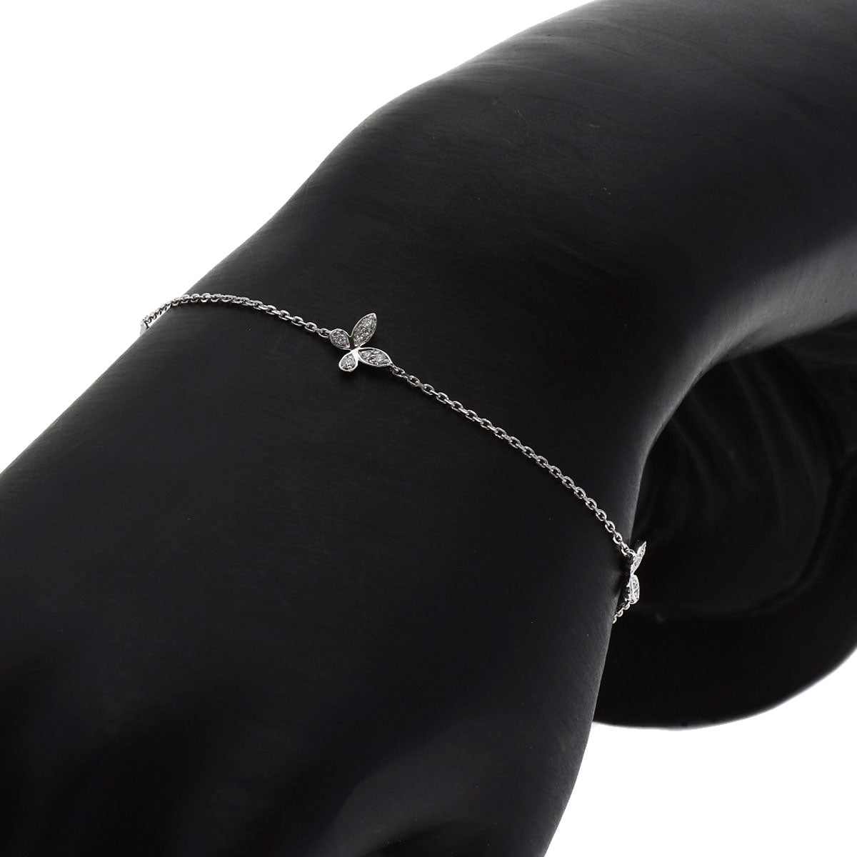グラフ パヴェ バタフライ ダイヤモンド プティ ブレスレット 中古 商品画像7