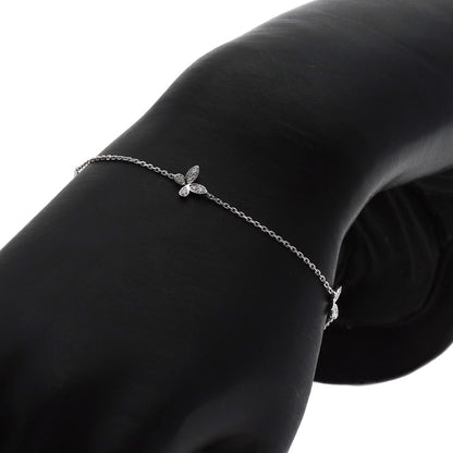 グラフ パヴェ バタフライ ダイヤモンド プティ ブレスレット 中古 商品画像7