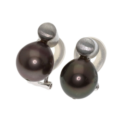 セレクトジュエリー ヤシマ真珠 黒蝶バロックパール 真珠 ダイヤモンド イヤリングセット ネックレス 中古 商品画像7
