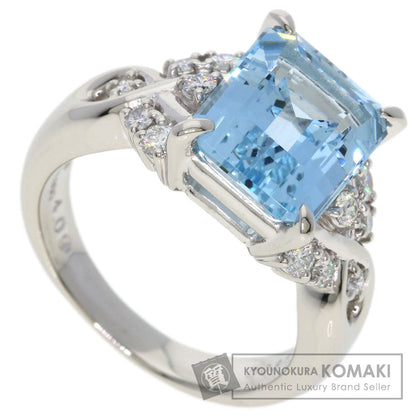 タサキ ダイヤモンド アクアマリン リング・指輪 中古 商品画像1