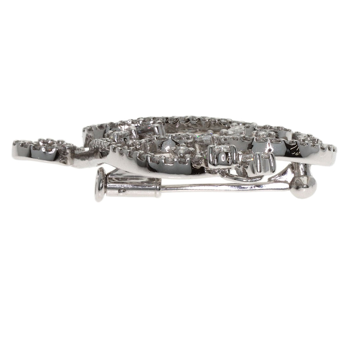 クイーン ダイヤモンド ブローチ 中古 商品画像4