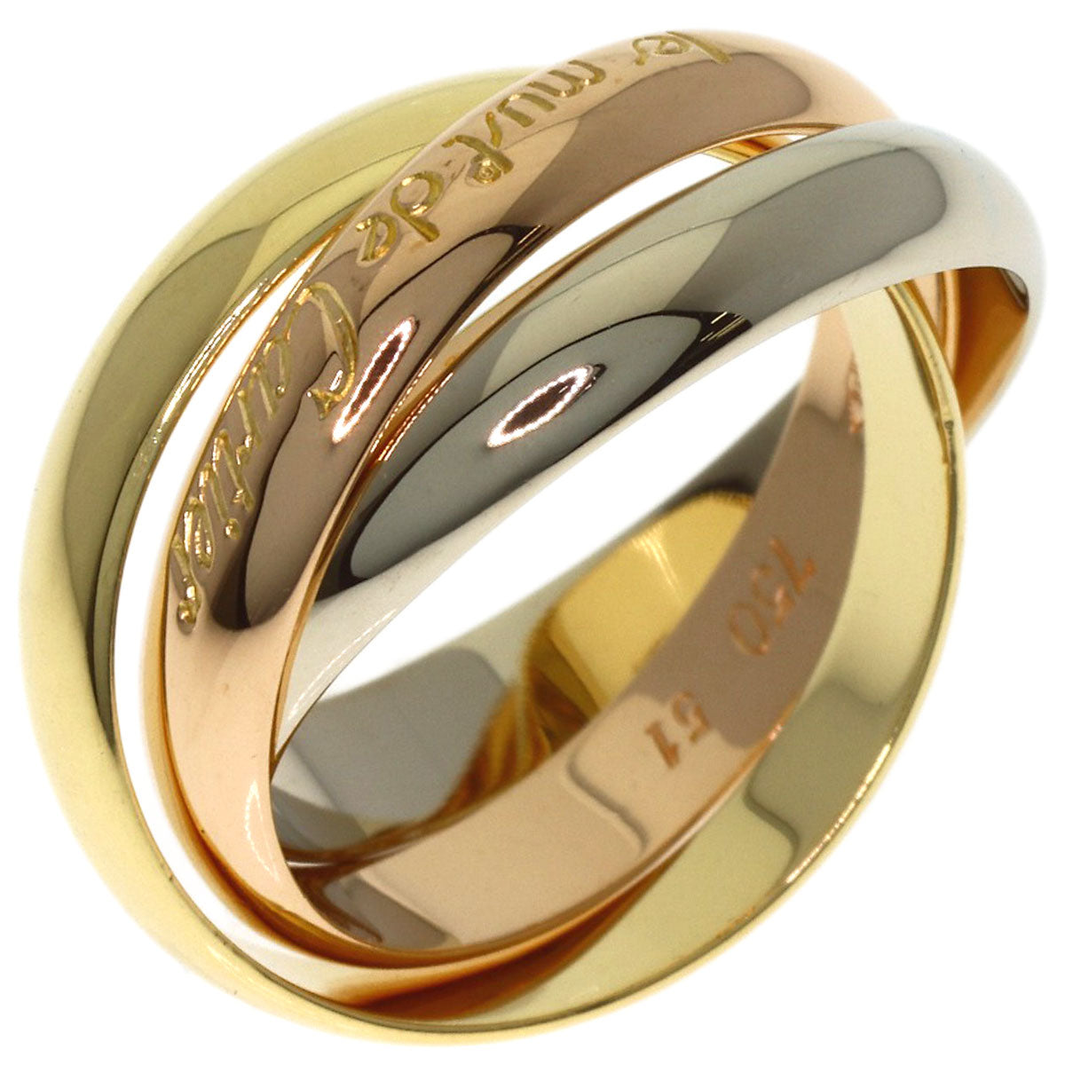 カルティエ トリニティ #51 リング・指輪 中古 商品画像3