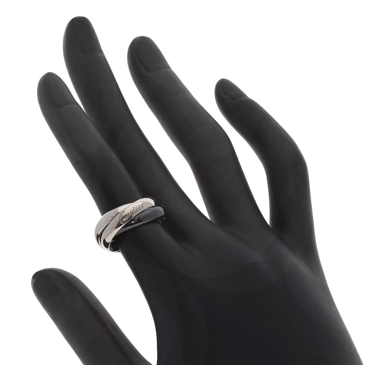 カルティエ トリニティ 黒セラミック #48 リング・指輪 中古 商品画像6
