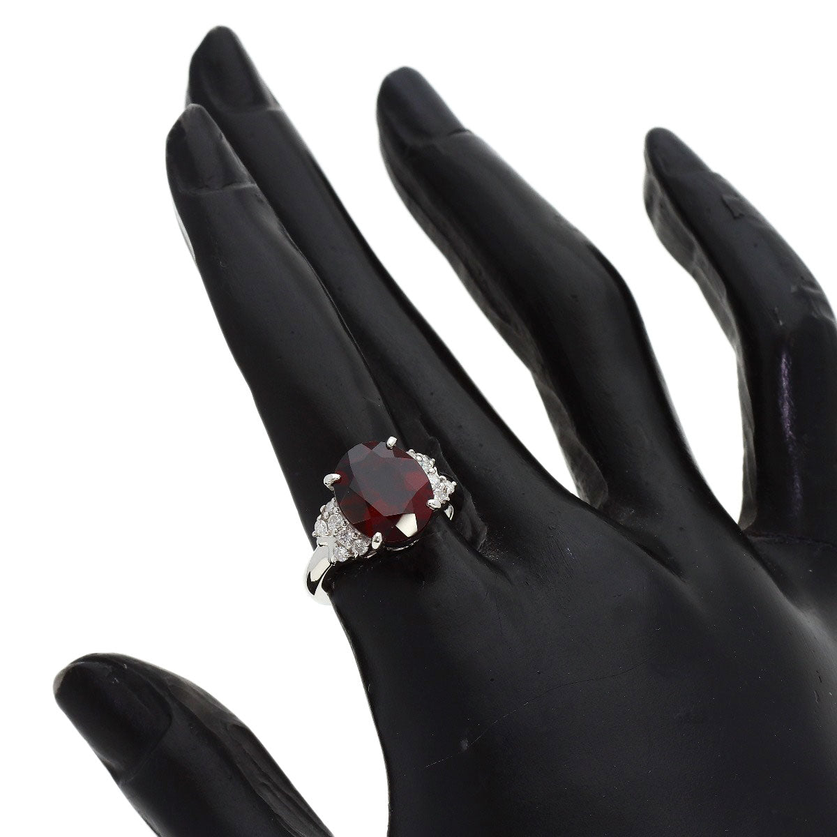 セレクトジュエリー ガーネット ダイヤモンド リング・指輪 中古 商品画像8