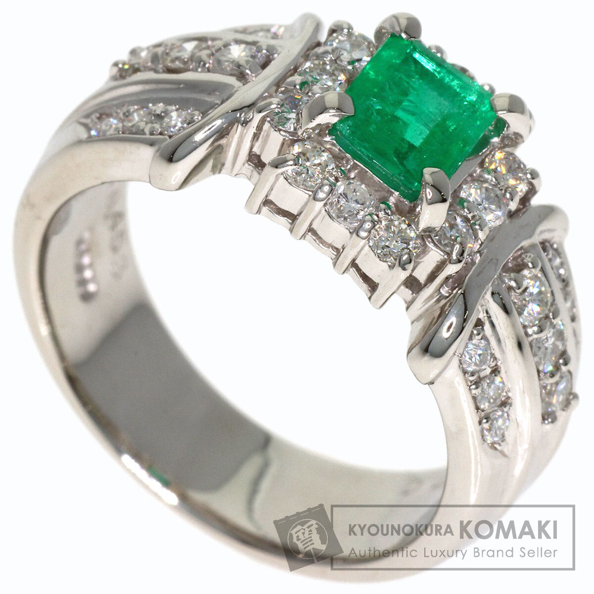 セレクトジュエリー エメラルド ダイヤモンド リング・指輪 中古 商品画像1
