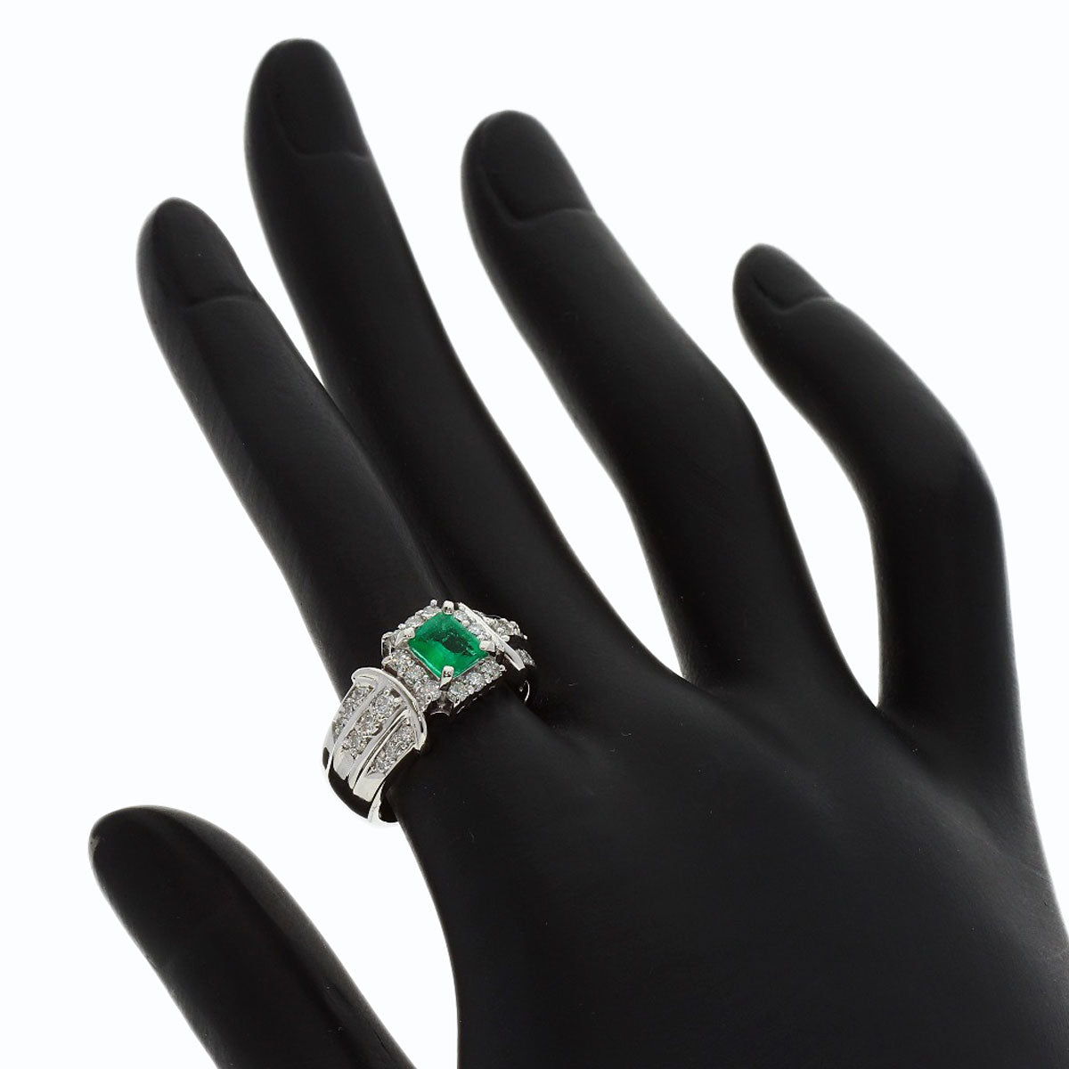 セレクトジュエリー エメラルド ダイヤモンド リング・指輪 中古 商品画像8