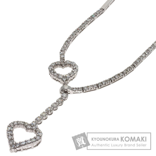 セレクトジュエリー ハートモチーフ ダイヤモンド ネックレス 中古 商品画像1