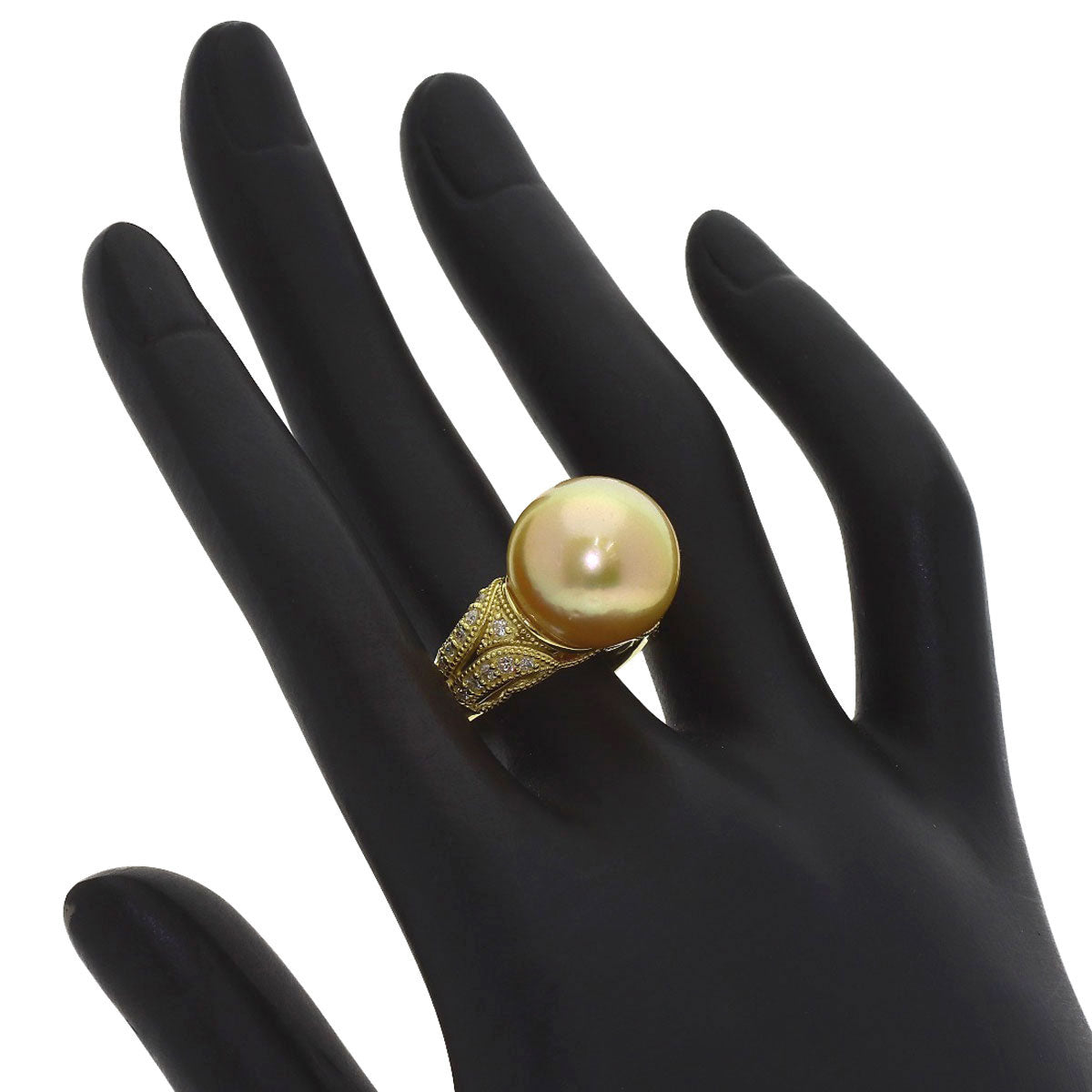 セレクトジュエリー ゴールデンパール ダイヤモンド リング・指輪 中古 商品画像8