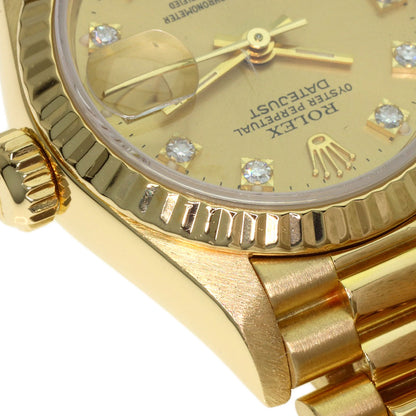 ロレックス 69178G デイトジャスト 10P ダイヤモンド 腕時計 中古 商品画像11