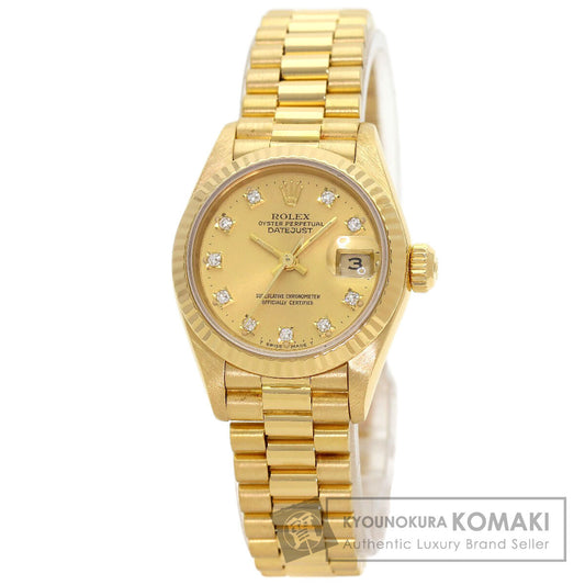 ロレックス 69178G デイトジャスト 10P ダイヤモンド 腕時計 中古 商品画像1