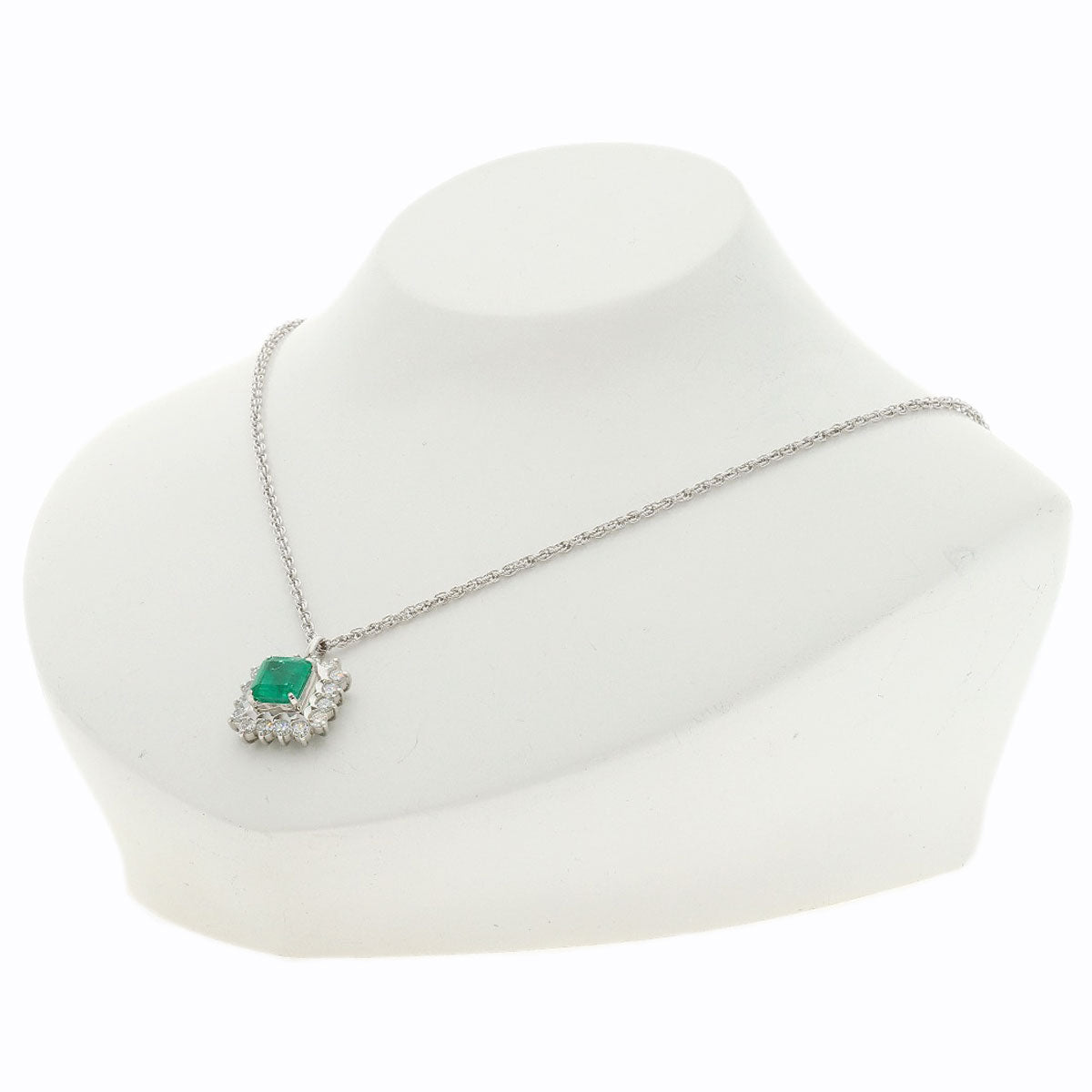 セレクトジュエリー エメラルド ダイヤモンド ネックレス 中古 商品画像5