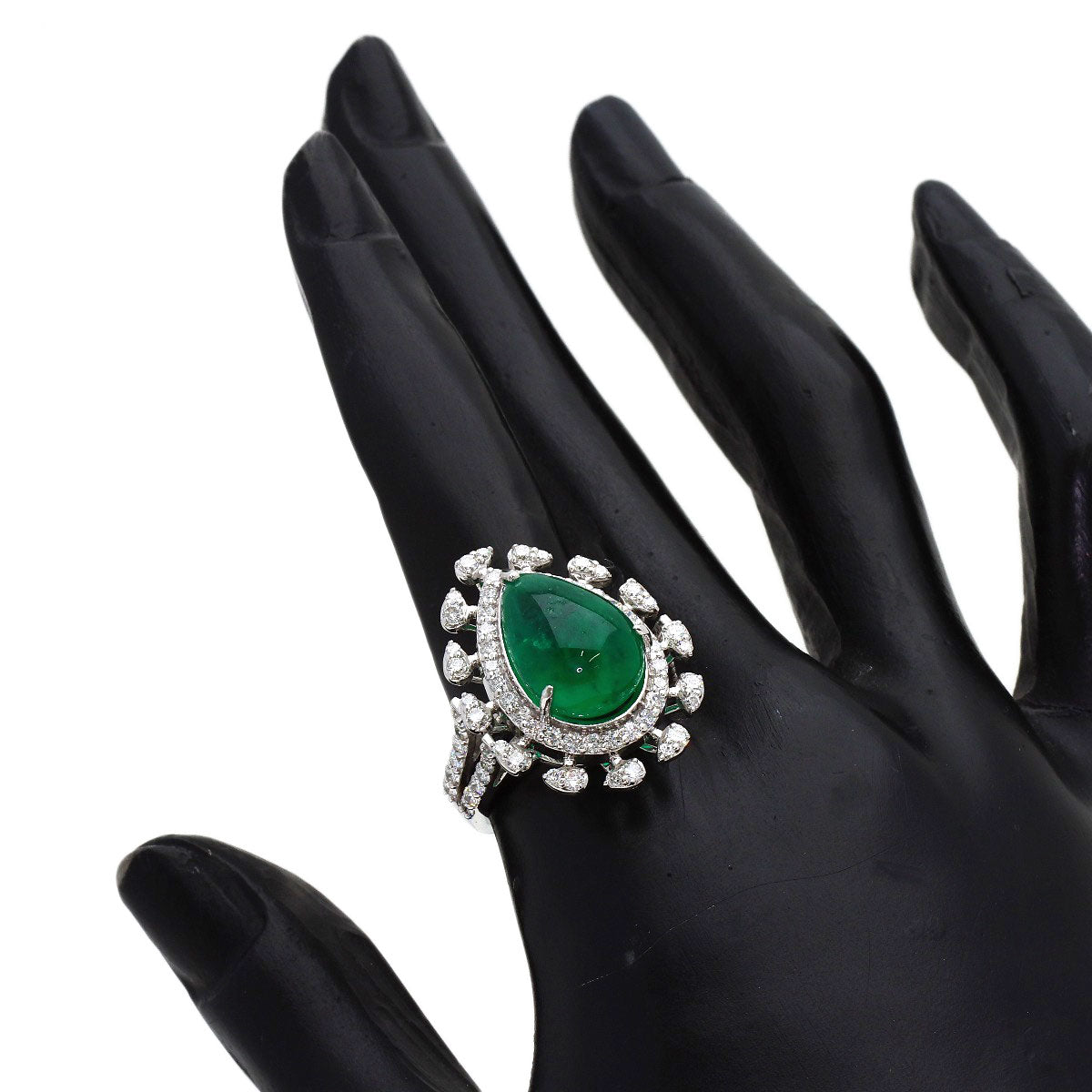 セレクトジュエリー エメラルド ダイヤモンド リング・指輪 中古 商品画像8