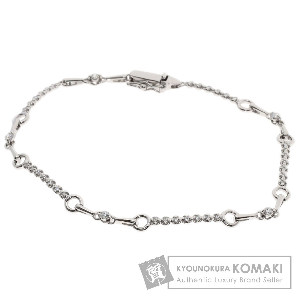 デビアス LINE ダイヤモンド ブレスレット 中古 商品画像1