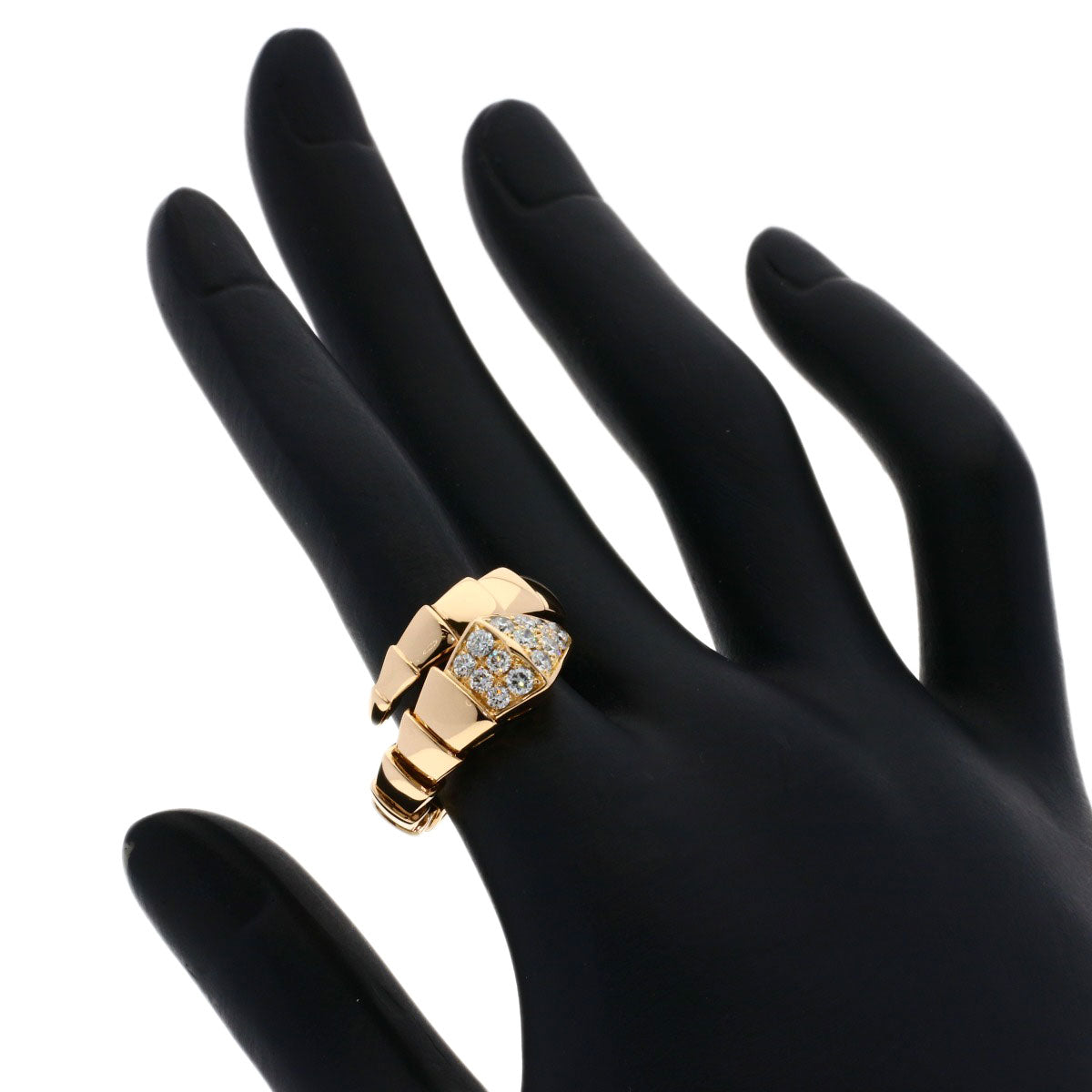 ブルガリ セルペンティ ヴァイパー ダイヤモンド M リング・指輪 中古 商品画像6
