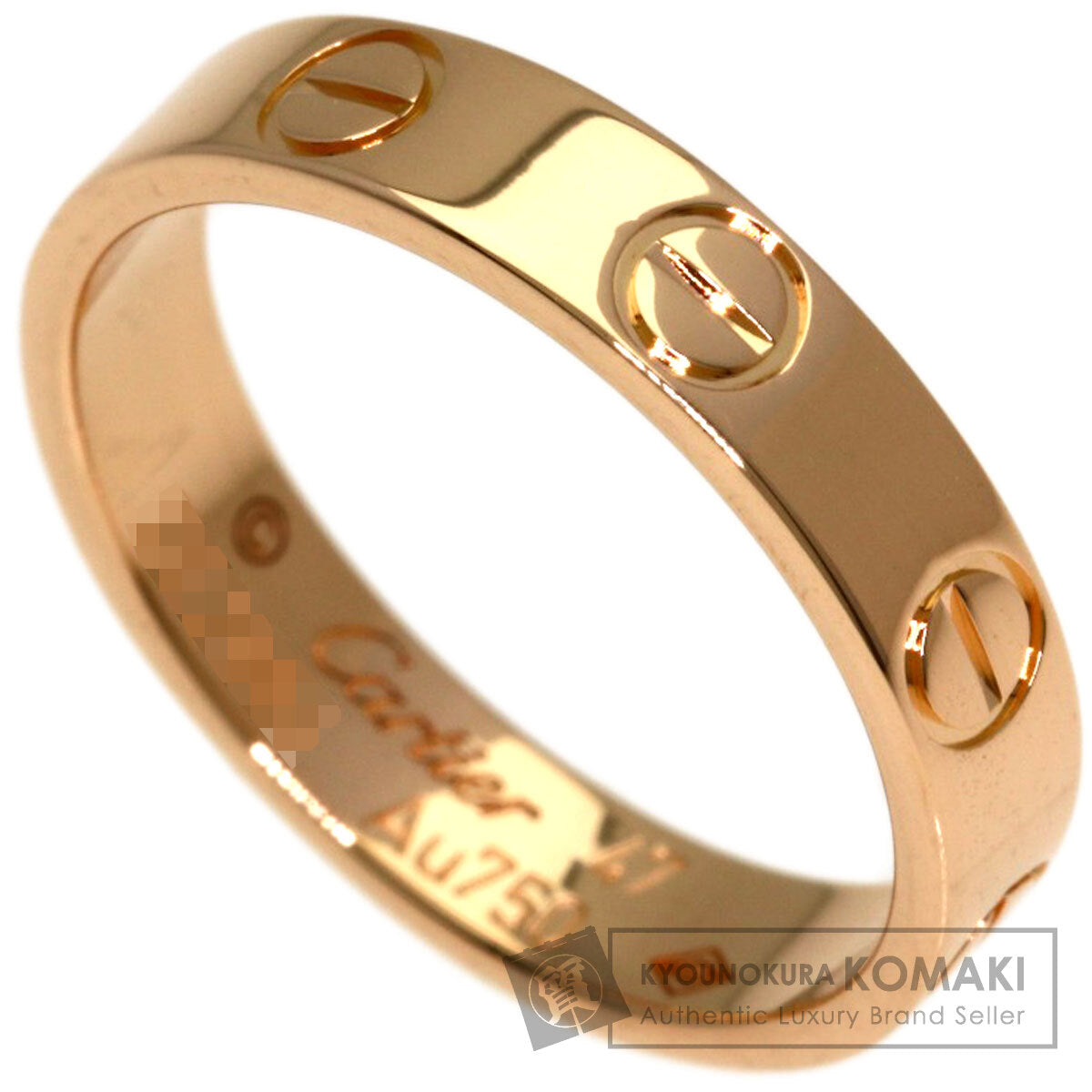 カルティエ ミニ ラブリング #47 リング・指輪 中古 商品画像1