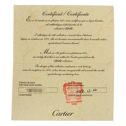 カルティエ ラブブレス 6P ダイヤモンド ドライバー付き #17 ブレスレット 中古 商品画像9